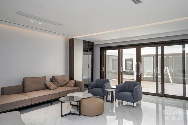 474㎡簡約風(fēng)無主燈設(shè)計，舒適度拉滿的復(fù)式別墅，打開安逸生活的新方式